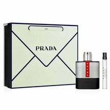 Kit Coffret Prada Luna Rossa Carbon Masculino Eau de Toilette